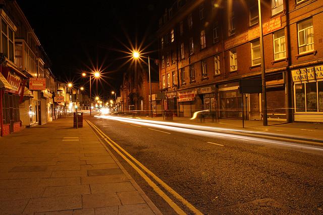 Blackpool by night