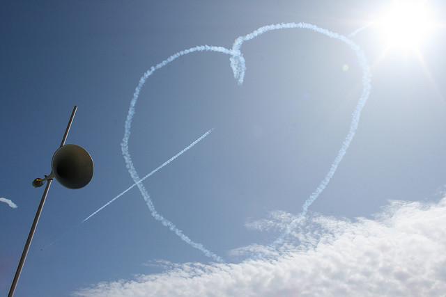 Red Arrows at Bournemouth Air Festival 2009