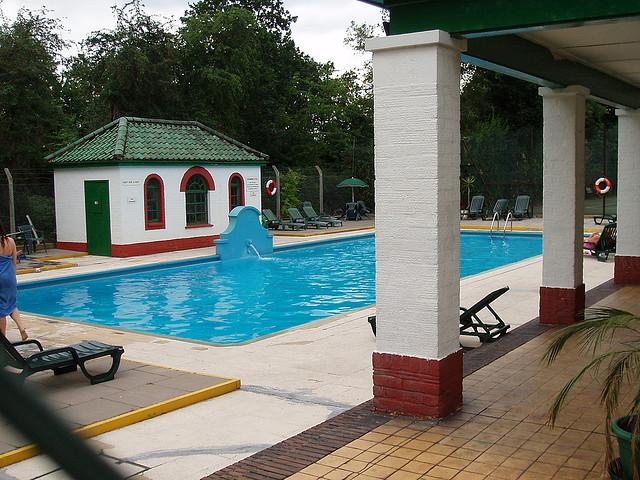 Ealing Village Swimming Pool. Where I learnt to swim!
