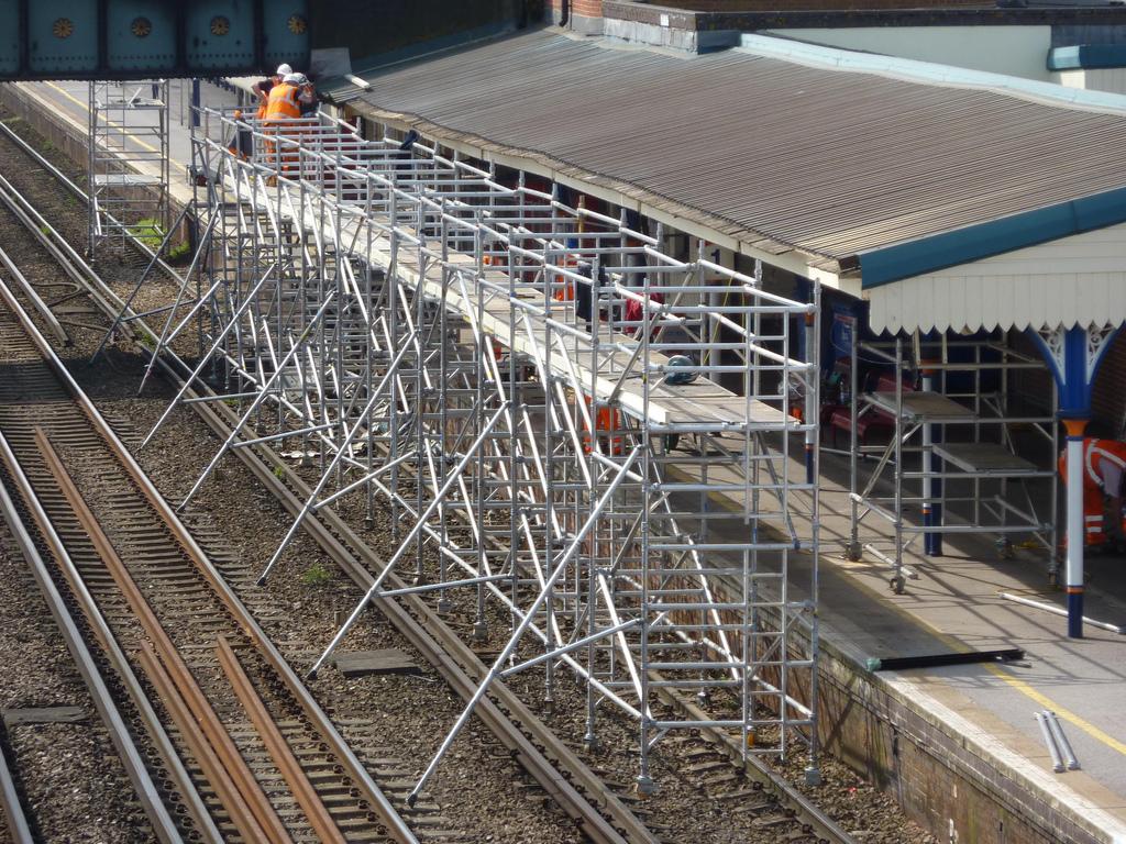 Sunday engineering works at Eastleigh