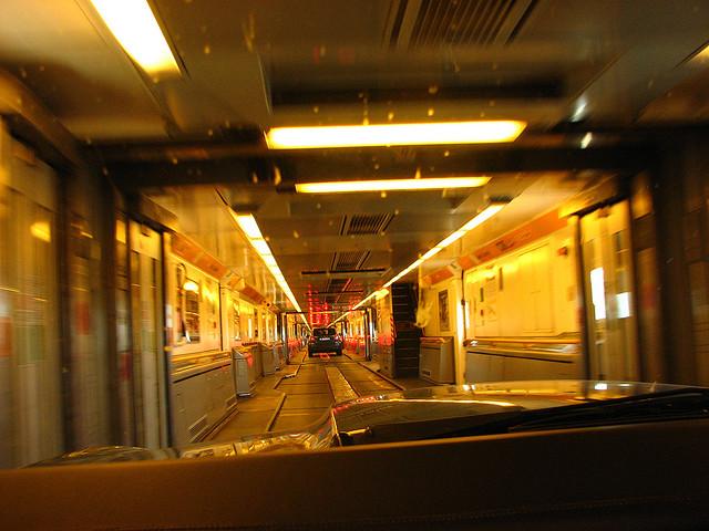 In the Channel Tunnel
