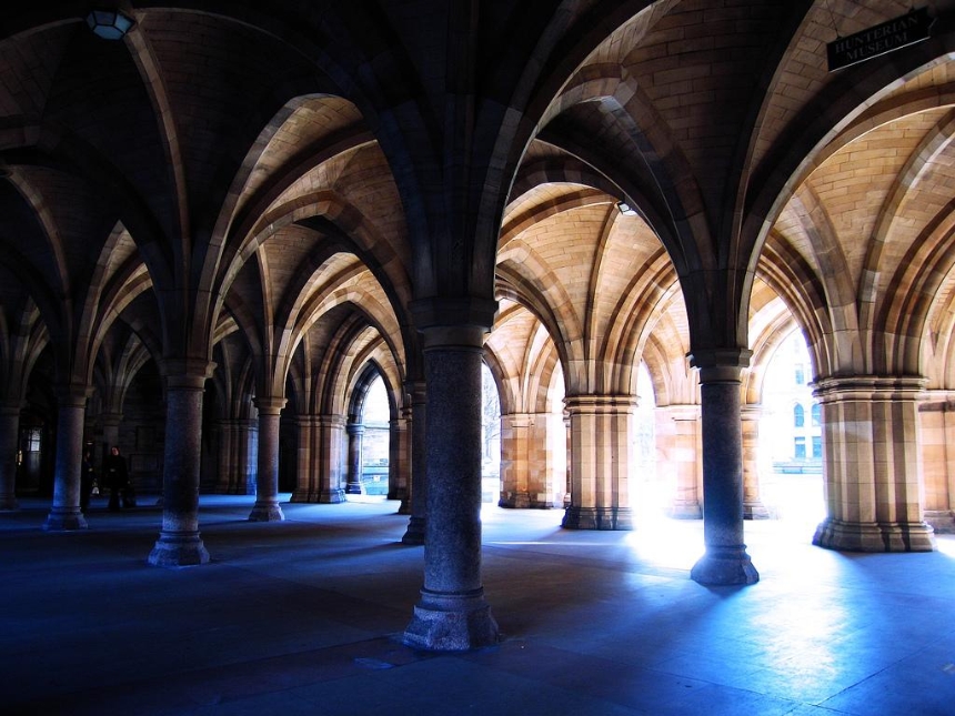 Glasgow University Cloisters