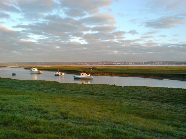 Boats at Penclawdd