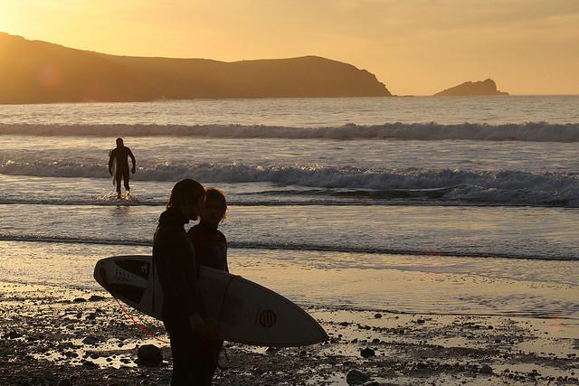 Surfing Newquay Feb 2007 364