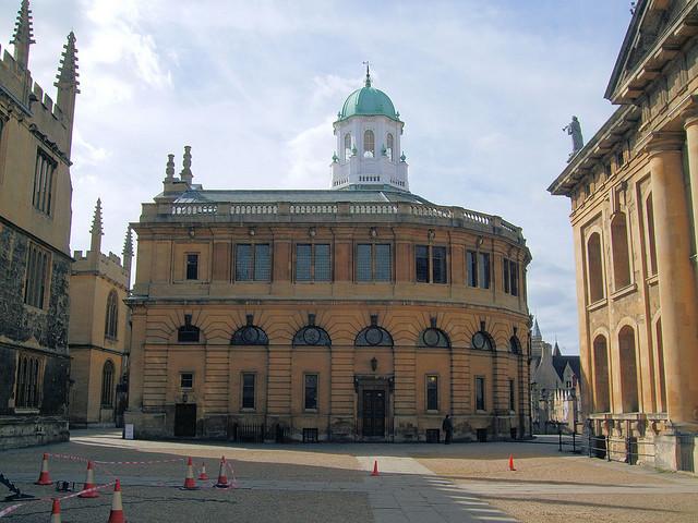 The Sheldonian Theatre, Oxford.