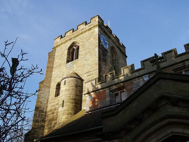 South Face and Tower St Mary and St Bartholomew Hampton in Arden