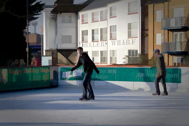 The Boy Wonder on Ice