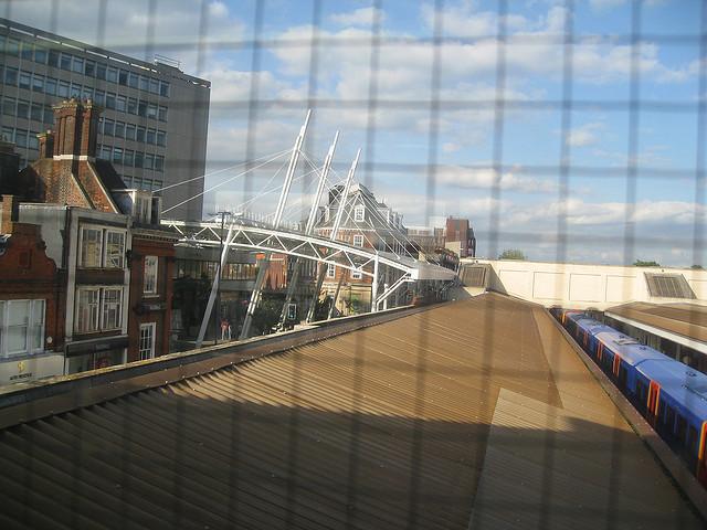 Woking town from the train station